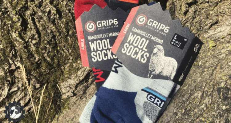 Grip6 Merino wool socks