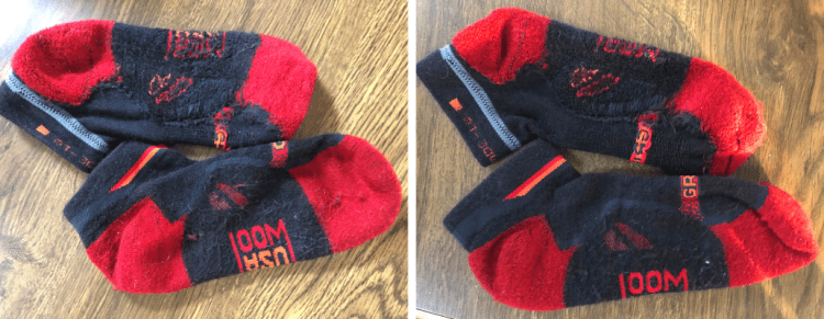 GRIP6 Socks Wash Test