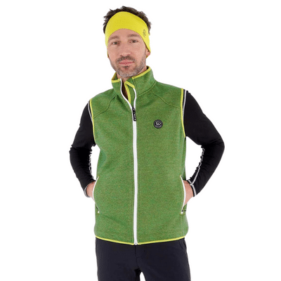 Giesswein Stan Merino Wool Running Vest Green