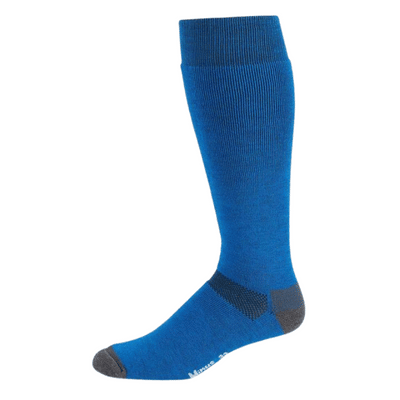 Minus33 Merino Wool Ski Sock Blue