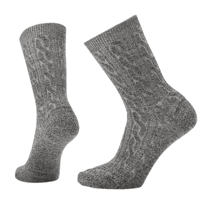 Smartwool Womens Cable Socks Gray