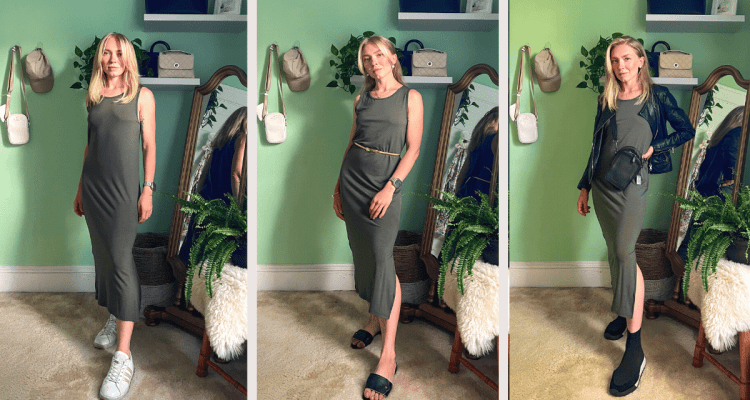 Unbound Merino Travel Dress Various Outfits