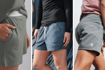 Three Styles Of Women's Merino Wool Shorts