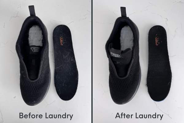 Woolloomooloo Belmont Shoes Before And After Washing
